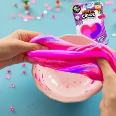 Compound Kings Neon Fluffy Cloudz dišeča oblačna slime - Bonbon srce slika 2