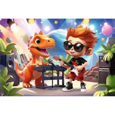 Connect Joe 70-delni puzzle figurico in 6 gradnikov - Trefl slika 2