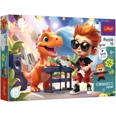 Connect Joe 70-delni puzzle figurico in 6 gradnikov - Trefl slika 1