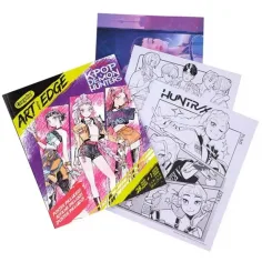 Crayola: Umetnost z robom - K-Pop Demon Hunterji barvanka in plakat slika 2