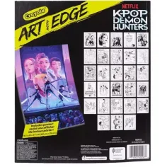 Crayola: Umetnost z robom - K-Pop Demon Hunterji barvanka in plakat slika 4