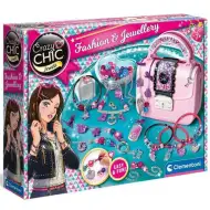 Crazy Chic Modni in nakitni set z torbico - Clementoni