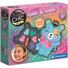Crazy Chic: Roar & Shine tigra oblika komplet za ličenje - Clementoni