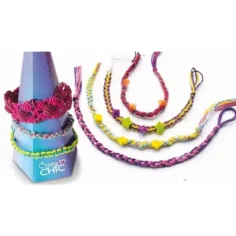 Crazy Chic: Set za izdelavo zapestnic prijateljstva - Clementoni slika 2