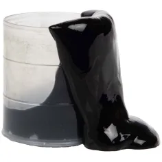 Črni slime mini v oljčni bačvi slika 2