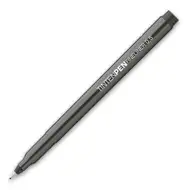 Črni tanki flomaster ICO: Tinten Pen 0,5 mm