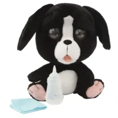 Cry Pets: Cvileč črni kužek plišasta igrača slika 2
