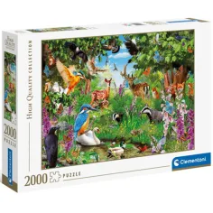Čudoviti gozd HQC puzzle 2000 kosov - Clementoni