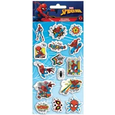 Čudoviti Spider-Man 3D puhasta nalepka set 10x22cm na listu slika 1