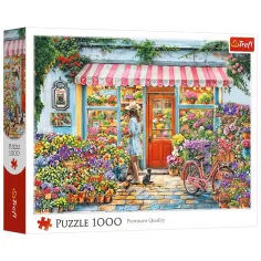 Cvetličarna 1000-delni puzzle - Trefl slika 1