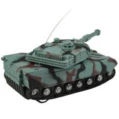 Daljinsko upravljani RC tank s kamuflažnim vzorcem M1 Abrams s svetlobo in zvokom merilo 1/32 22 cm slika 3