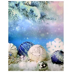 Darilna vrečka z božičnimi motivi 26x32x12,5cm