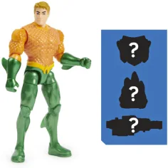 DC Comics: Aquaman 10 cm velika figurica presenečenja z dodatki - Spin Master slika 2