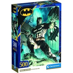 DC Comics Batman v dežju 500-delni puzzle - Clementoni