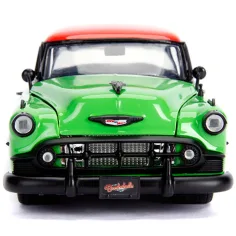 DC Comics: Figurica Strupena Ivy in kovinski model avtomobila 1953 Chevy Bel Air 1/24 - Simba Toys slika 4