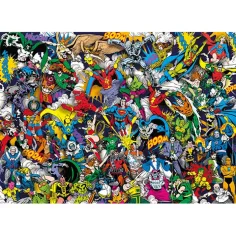 DC Comics Liga pravičnih 1000-delna impossible sestavljanka - Clementoni slika 2