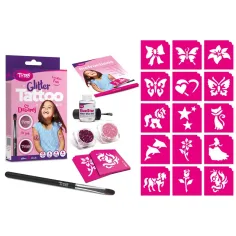 Dekliški mini bleščeči tatu komplet slika 2