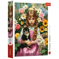 Dekliški puzzle s 1000 kosi - Trefl slika 1