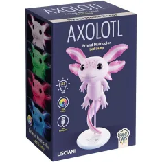 Deževni dnevi Axolotl večbarvna LED nočna lučka - Lisciani