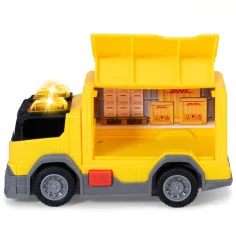 DHL dostavni tovornjak z svetlobnimi in zvočnimi učinki 15 cm - Dickie Toys slika 3