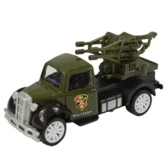 Die-Cast: Vojaški avtomobilček v več različicah s pogonom na vztrajnik 1/55 slika 5