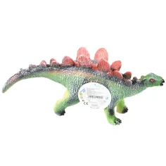 Dino World: Figurica dinozavra Stegozavra iz vinila z zvokom in bombažnim polnilom 35 cm slika 2