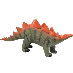 Dino World: Figurica dinozavra Stegozavra iz vinila z zvokom in bombažnim polnilom 35cm slika 2