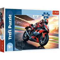 Dirkalnik na stezi 100-delni puzzle - Trefl