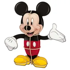 Disney: Mickey miška 104 delni puzzle + 3D Mickey model - Clementoni slika 2