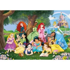Disney Princeske 104-delni Super Color Puzzle - Clementoni slika 2