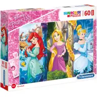 Disney Princeske 60-dela maxi sestavljanka - Clementoni