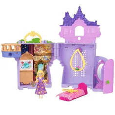 Disney Princeske Grad mini Rapunzel z lutko - Mattel
