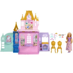 Disney Princeske Grad Zlati Lasje z Lutko - Mattel