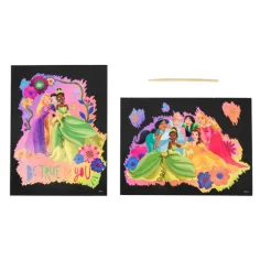 Disney Princess: 2-delni set za izdelavo slik za praskanje - Canenco slika 2