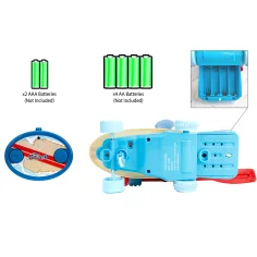 Disney Stitch RC daljinsko upravljana deska za deskanje 25 cm – Jada Toys slika 5