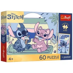 Disney Stitch Sladoledna zabava 60kosov puzzle - Trefl