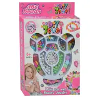 DIY Jewel: set biserov  za izdelavo nakita z barvnimi biseri in biseri s črkami