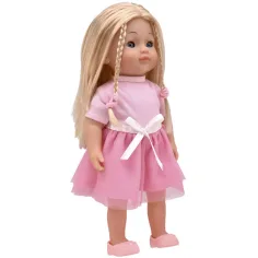 Dolls World: Slovensko govoreča Charlotte punčka, v roza obleki slika 3