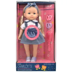 Dolls World: Slovensko govoreča lutka Charlotte v jeans krilu slika 2
