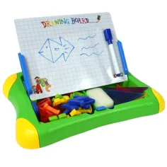 Drawing Board: Večnamenska magnetna risalna tabla s flomastrom in črtami 30 x 24 cm slika 2