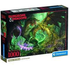 Dungeons & Dragons 1000 delni puzzle - Clementoni
