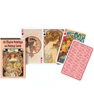 Ekskluzivne remi karte Mucha 1x55 - Piatnik