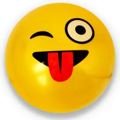 Emoji gumijasta žoga v več različicah 23 cm slika 3
