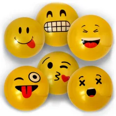 Emoji gumijasta žoga v več različicah 23 cm slika 7