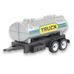 Engineering Truck: 2-delni set delovnih strojev s traktorji, s prikolico cisterno in sodom slika 3
