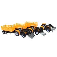 Engineering Truck: Traktorski delovni stroj rovokopač z dvoosno prikolico 45 cm slika 5