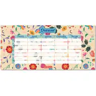 Enolistni dvostranski urnik Ars Una: Flower Power