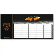 Enolistni dvostranski urnik Ars Una: Lamborghini