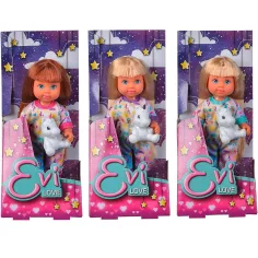 Evi Love: Évi punčka v pižami z enorogom v več različicah - Simba Toys