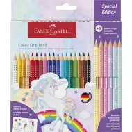 Faber-Castell: 24-delni set barvnih svinčnikov GRIP s 6 pastelnimi barvami